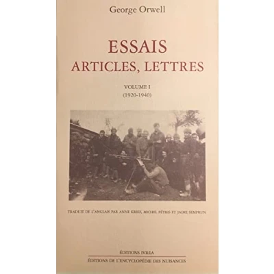 Image de Essais, articles, lettres, tome 1 Livre d’occasion Très bon
