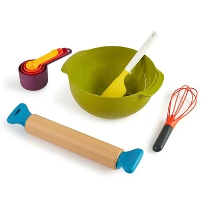 Image de Casdon Joseph Bake Ensemble à pâtisserie pour Les Enfants dès 3 Ans avec Un Rouleau Mobile Nourrir l’Imagination !