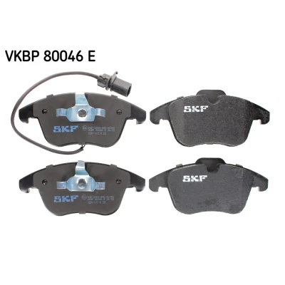Image de SKF VKBP 80046 E Jeu de plaquettes frein contact signal d&#039;usure inclus AUDI: A5 B8 Coupe, A4 Avant, Berline
