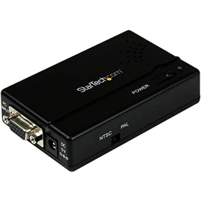 Image de StarTech.com Convertisseur haute résolution VGA vers Composite ou S Video. Neuf