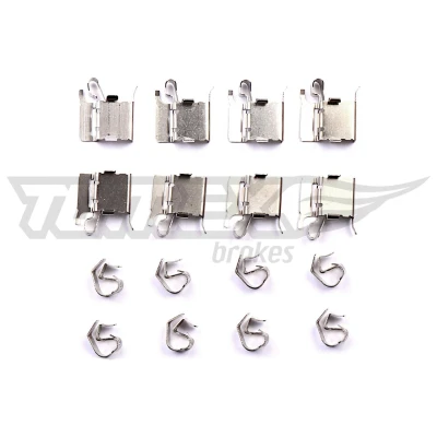 Image de TOMEX brakes TX 43 42 Kit d&#039;accessoires, plaquette de frein à disque Essieu avant TOYOTA: RAV4 III SUV, IV Prius 5 portes