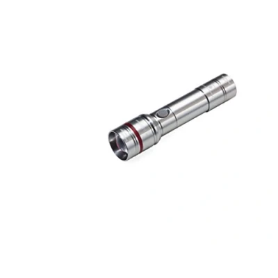 Image de TROIKA CAR ECO BEAM TOR54/TI Lampe de poche LED 2 intensités lumineuses, lumière clignotante, anneau lumineux d&#039;urgence rouge, zoom 4 fois rechargeable à 12V original