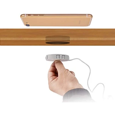 Image de chargeur sans fil Qi pour encastrer, à induction, smartphones et accessoires [Classe énergétique A+++]