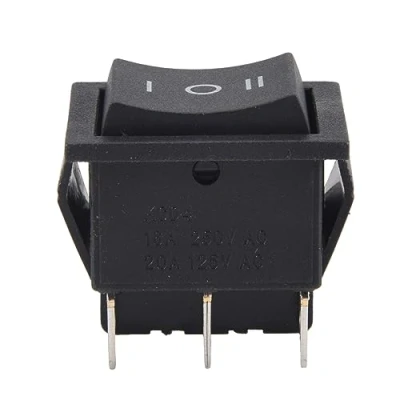 Image de 16A 250V AC 20A 125V 6 Broches 3 Positions Interrupteur a bascule profile