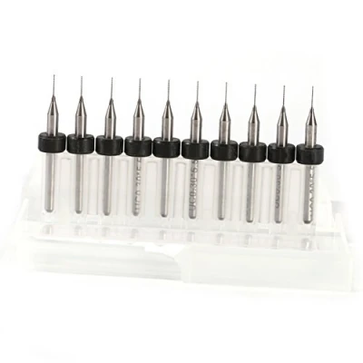 Image de 10Pcs Micro Foret Spiral pour Carte de circuit Imprimé PCB Précision 0.3mm Accessoires perceuse(0.3mm)