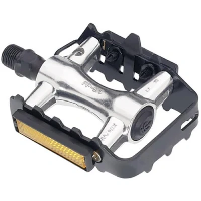 Image de Point / 09006000 Pédale VTT/Cross Aluminium/Acier Argent/noir