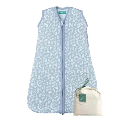 Image de molis&amp;co. Gigoteuse été Bébé Tog 0,5 100% Coton (Oeko TEX) Turbulette Longueur Ajustable (82 95 cm) pour Garçon en Fille Blue Garden