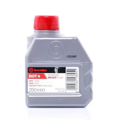 Image de BREMBO DOT 4 L A4 002 Liquide De Frein 0,25 Premium Brake Fluid