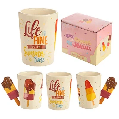 Image de Puckator Tasse avec poignée en forme de glace