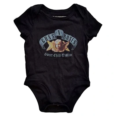 Image de Rock Off Guns N Roses Sweet Child O&#039; Mine Body pour enfant Noir 6 mois
