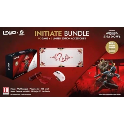 Image de PIXMINDS ASSASSINS CREED SHADOWS COFFRET INITIATE JEU PC SOURIS TAPIS