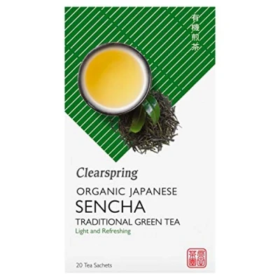 Image de CLEARSPRING WHOLEFOODS Sencha Lot de 6 sachets thé vert bio 20 x 2 g