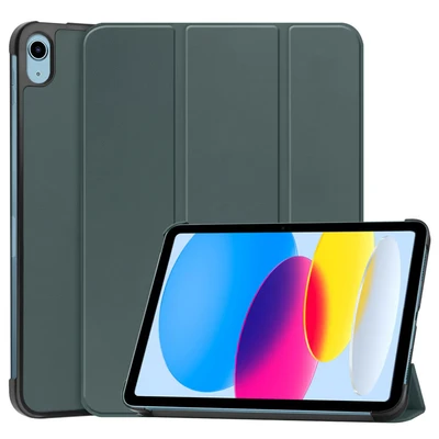 Image de imoshion Coque tablette Trifold pour iPad 10 (2022) 10.9 pouces Vert foncé Neuf