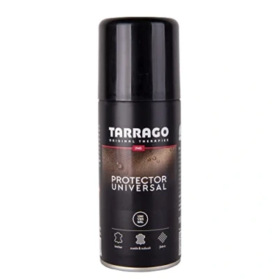 Image de Tarrago Protecteur universel 100 ml Spray imperméabilisant Pour chaussures les surfaces en cuir et textile Protège de l&#039;eau la pluie Invisible
