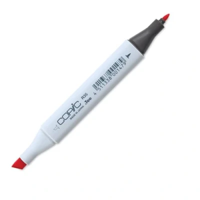 Image de COPIC Classic R35, Coral, Twin Marker avec Une Pointe Moyenne et Fine