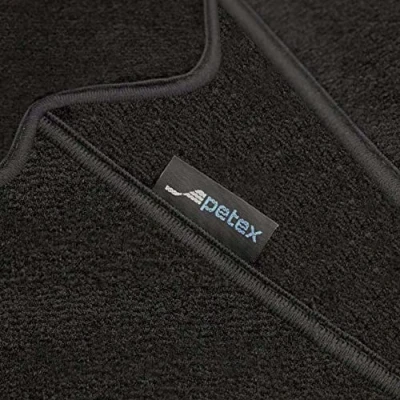 Image de Petex Tapis de voiture 2 parties Avus Noir SLK (R172) depuis 03/2011