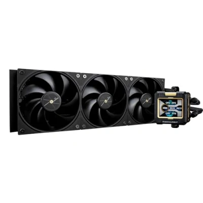 Image de Thermalright FW360Noir CPU Refroidissement Eau,360AIO Cooling,IPS 320 * 240 Résolution LCD Écran,Refroidisseur de Liquide pour AMD/Intel Refroidisseur Liquide:LGA1700/AM4/AM5