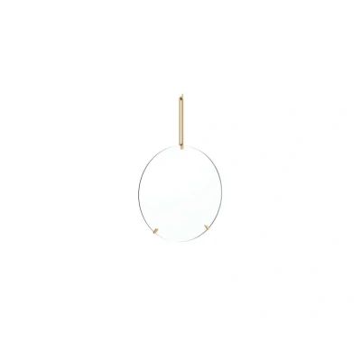 Image de Moebe Miroir mural Ø 30 cm Laiton