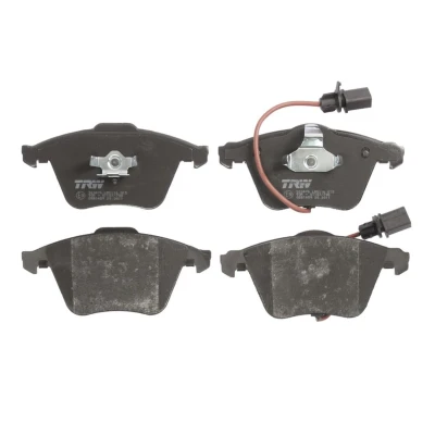 Image de TRW COTEC GDB1659 Jeu de plaquettes frein contact signal d&#039;usure inclus AUDI: A6 C6 Avant, Berline, Allroad