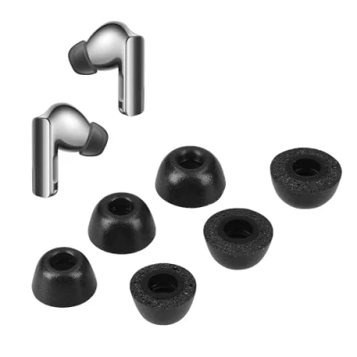 Image de kwmobile 6X Embout Compatible avec Huawei FreeBuds Pro 3 Embouts de Rechange en Mousse pour Écouteurs Tailles S M L Noir