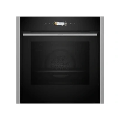 Image de Neff CircoTerm, Slide and Hide B54CR71N0, N70, 60 x cm, Stainless Steel, 3.7 Inch Full Touch TFT Colour Graphic Display, Pyrolysis, Home Connect, Soft Opening Close