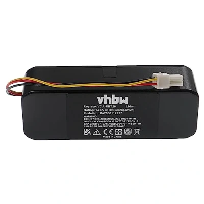 Image de vhbw Batterie Aspirateurs/Robots Li ION 3000mAh (14.4V) Compatible avec Samsung Navibot séries SR, comme SR8850, SR8855, SR8877, SR8895, SR8849
