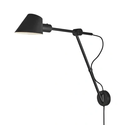Image de Design for the People Stay applique murale avec interrupteur 72,3 x 54,5 cm noir