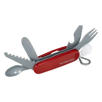 Image de Theo Klein 2805 Victorinox Couteau suisse I de poche Jouet pour enfants avec six outils différents et couverts Dimensions : 11,5 cm x 3 à partir ans
