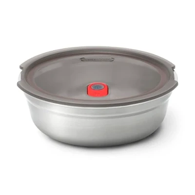 Image de BLACK + BLUM FBSS BL S017 en Bol à déjeuner multifonction acier inoxydable pour micro ondes, 650 ml