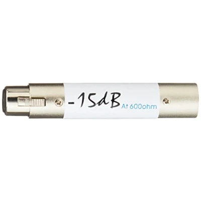 Image de Pro Signal Adaptateur atténuateur XLR 15 dB
