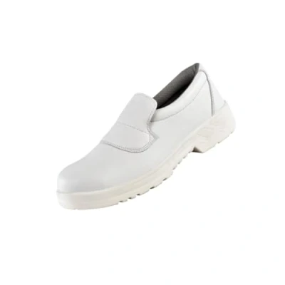 Image de Ergos Lausanne V S2 SRC Chaussures De Sécurité Type Mocassin Idéale pour L&#039;Agro Alimentaire, La Restauration, Les Laboratoires Mixte Blanc 45