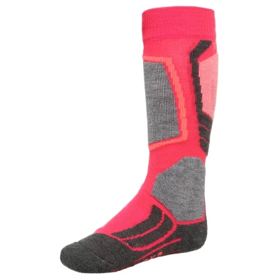 Image de Falke SK2 Intermediate Skiing Mediumstrong Cushioned Chaussettes hautes pour enfants, Taille: 23/26, Rose