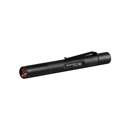 Image de Lampe torche LED Ledlenser P4X, 120 lumens, mise au point, autonomie maximale de 20h, boîtier métallique solide, portée 80m, fonctionne avec 2 piles AAA, fournies
