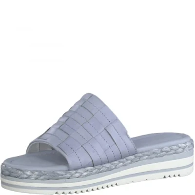 Image de MARCO TOZZI Femme 2 27211 28 Sandale, Bleu Clair, 38 EU