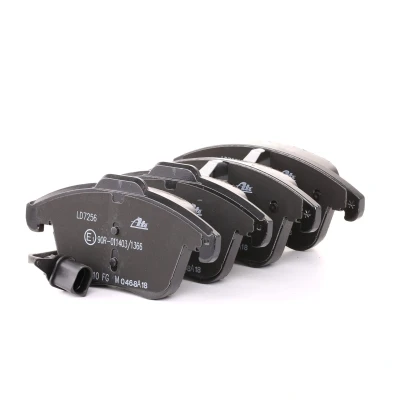 Image de ATE Ceramic 13.0470 7256.2 Jeu de plaquettes frein contact signal d&#039;usure inclus AUDI: A4 B8 Avant, A5 Cabriolet, Berline