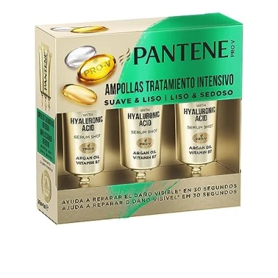 Image de Pantene Suave &amp; Liso Ampollas 3 X 15 Ml Mujer