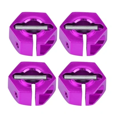 Image de 12mm Adaptateur de moyeu hexagonal roue pour HSP Sakura 1/10 RC voiture (violet 6mm)