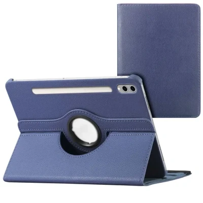 Image de imoshion Coque tablette rotatif à 360 pour Samsung Galaxy Tab S10 Plus / S9 FE Bleu foncé Neuf