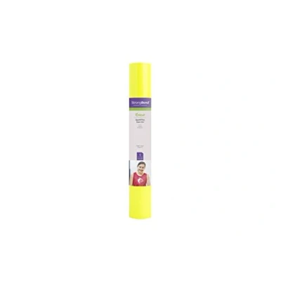Image de Cricut Iron on SportFlex Thermocollant, Polyester, Jaune Vif, Taille unique