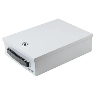 Image de HMF 140 07 Boîte pour Documents Din A5, 27 x 20,5 8 cm, gris clair