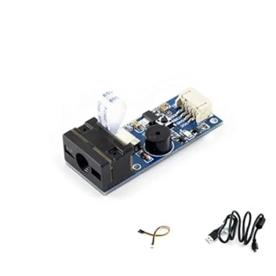 Image de Waveshare Barcode Scanner Module 1D/2D Codes Barcode, QR Code Reader Scanning Onboard Micro USB and UART Serial Port Directly Plugged Into Computer
