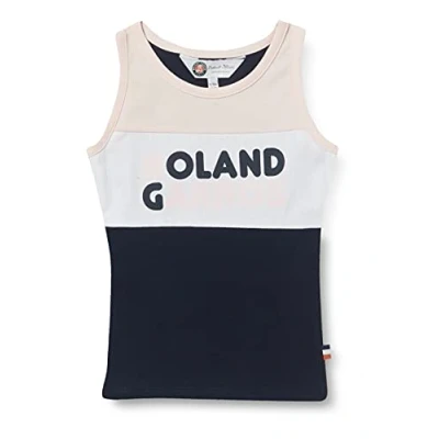 Image de ROLAND GARROS Débardeur Color Block Enfant Fille 100% Coton Rose &amp; Bleu Marine Taille 2 3 Ans