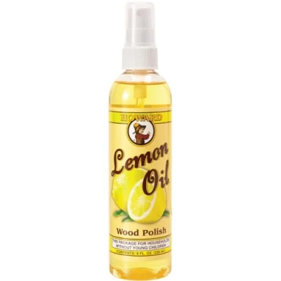 Image de Howard Products LM0008 Lemon Oil d&#039;huile de Citron, Vernis pour Bois, Jaune, 236 ML (Pack of 1)