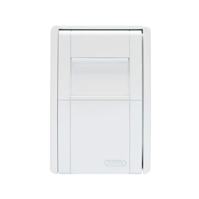 Image de ABUS KeyGarage 787 Boîte à clés Murale pour ou Petits Objets de Valeur Blanc