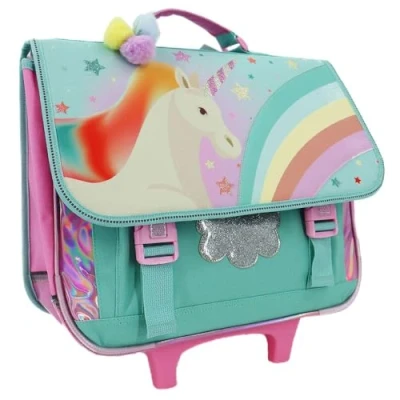 Image de Licorne Cartable à roulettes Multicolore 41 CM Trolley