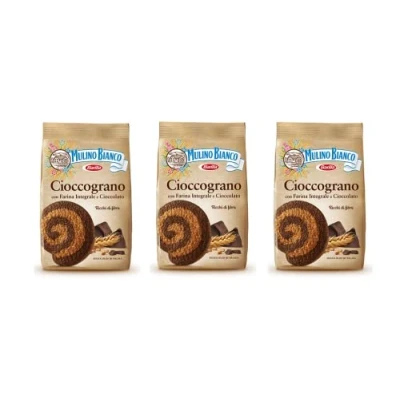 Image de Moulin blanc 3 x chocolat Whole Wheat (intégral) Biscuits Cookies avec 350 g