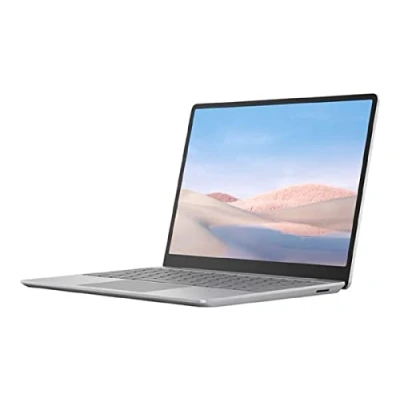 Image de Microsoft Surface Laptop Go (Windows 10, écran tactile 12,45&quot;, Intel Core i5, 4 RAM, 64 eMMC, Platine, clavier QWERTZ allemand) L&#039;ordinateur portable le plus léger