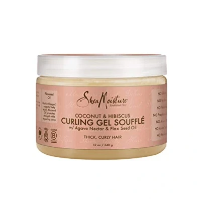 Image de Gel modelant pour boucles avec noix de coco et hibiscus, 340 g