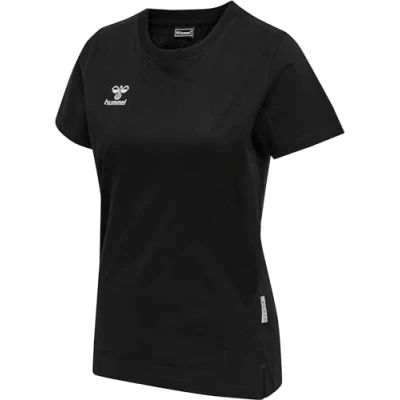 Image de Hummel MOVE GRID Tshirt imprimé, Femme, Taille: Medium, Black