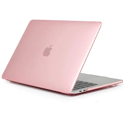 Image de TECOOL Coque MacBook Pro 13 Pouces 2020 2019 2018 2017 2016 (Modèle: A2289 A2251 A2159 A1706 A1708 A1989) Cristal Rose